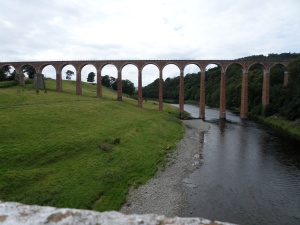 Viaduct from old bridge