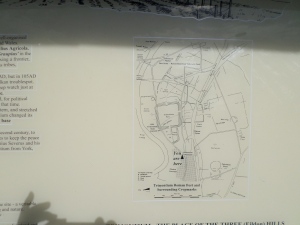 Map of the fort