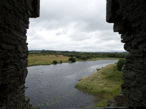 The river from the castle