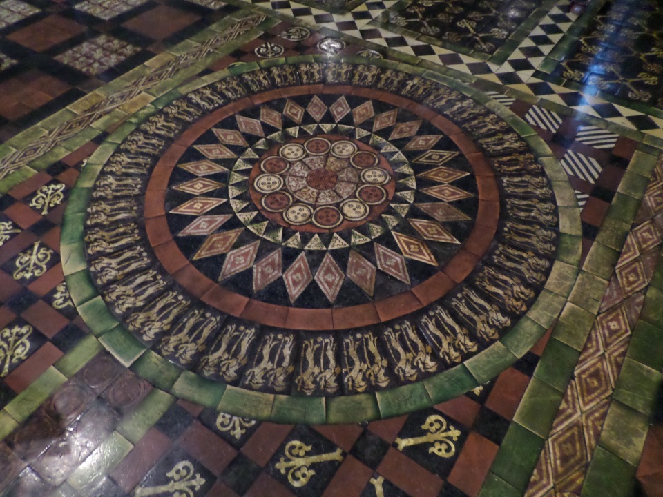 Christchurch floor tiles
