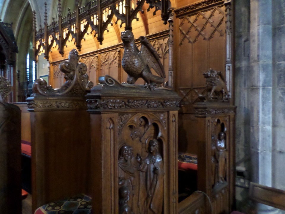 Carving on the Choir Stalls