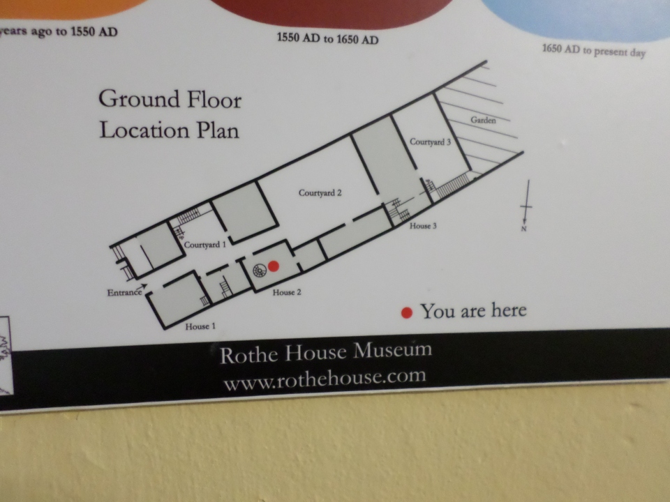 Rothe House Ground Floor Plan