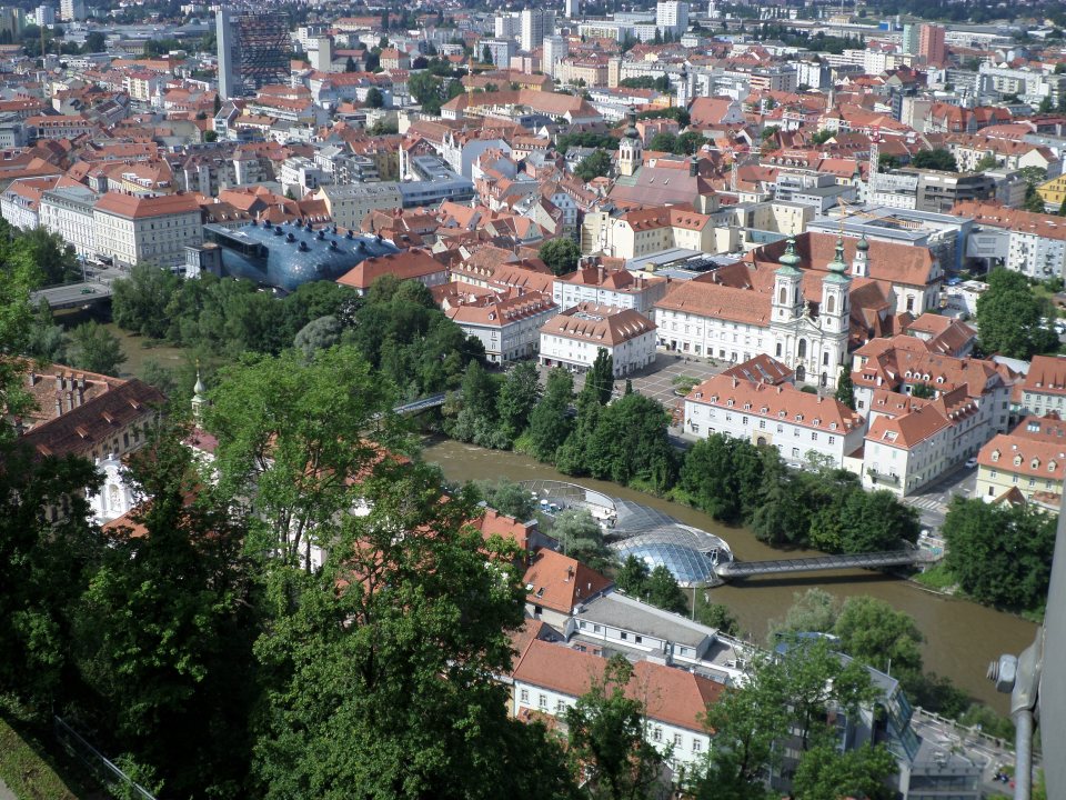 Graz from Schlossberg